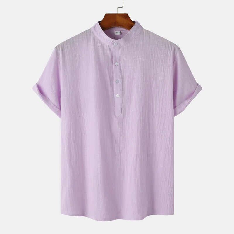 Gero - Herren Freizeit Polo mit Stehkragen