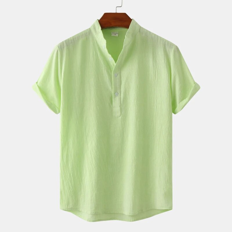 Gero - Herren Freizeit Polo mit Stehkragen