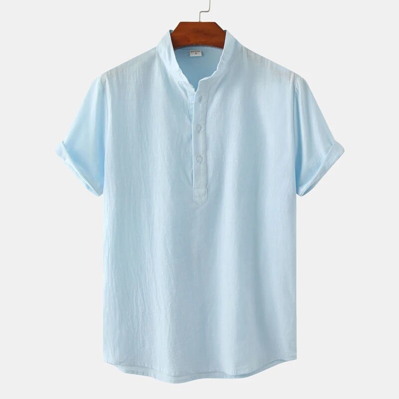Gero - Herren Freizeit Polo mit Stehkragen