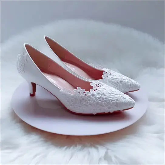 Eline - Elegante Weiße Damen Absätze