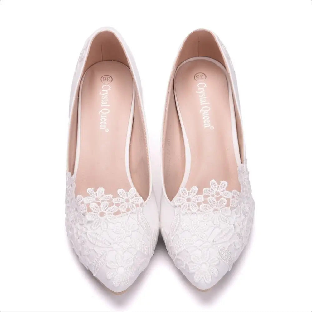 Eline - Elegante Weiße Damen Absätze