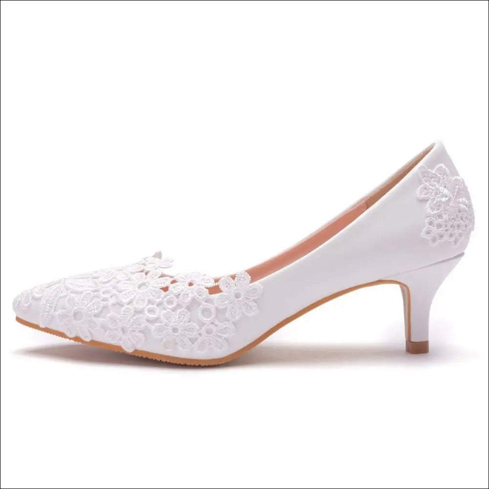 Eline - Elegante Weiße Damen Absätze