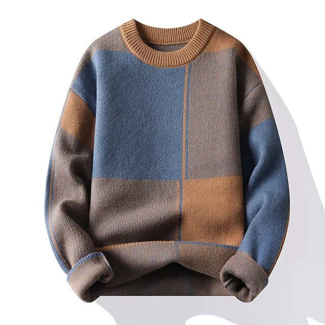 Caspar - Strickpullover mit Muster