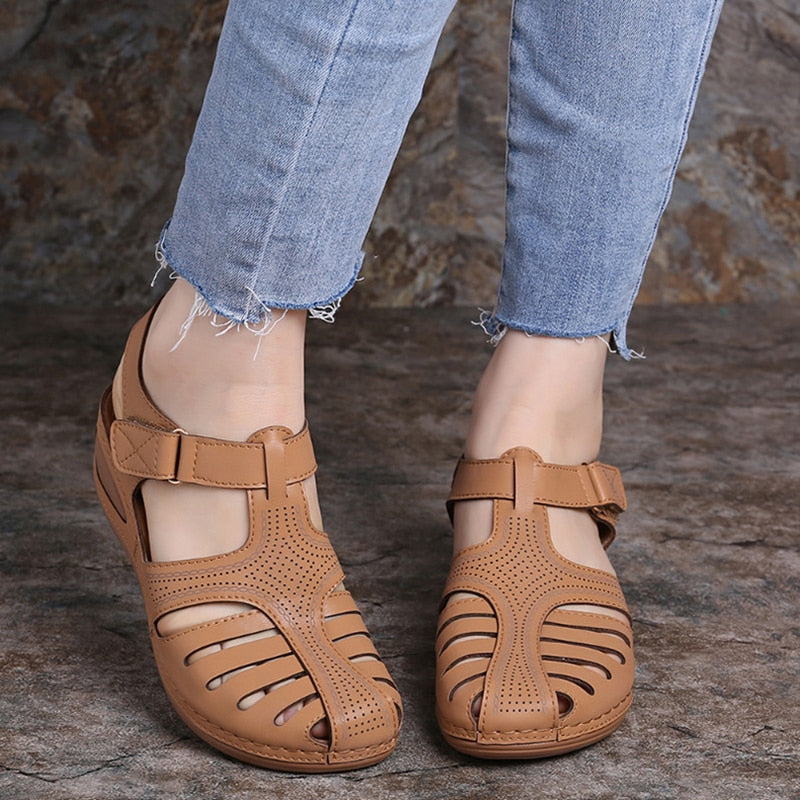 Lucy - Bequeme Und Orthopädische Keilsandalen