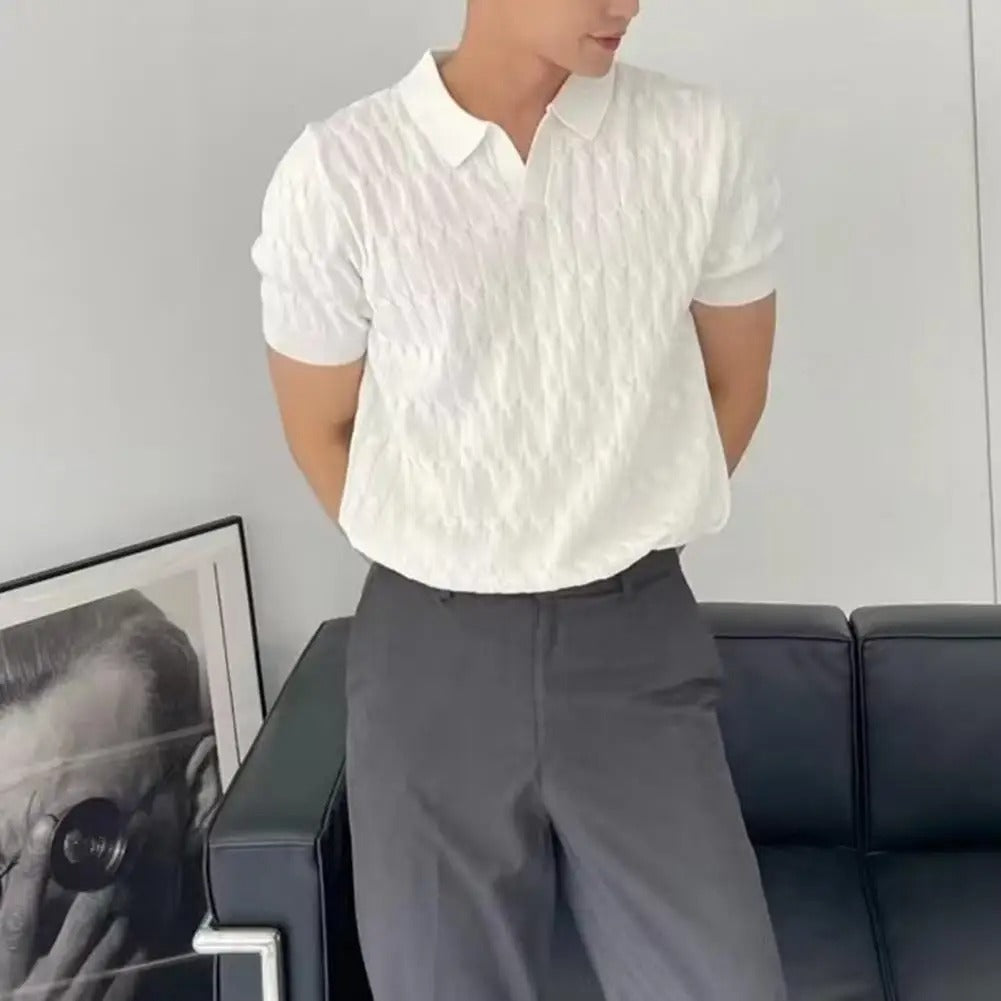 Jamie - Herren V-Ausschnitt Polo