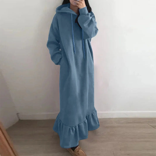 Mandy - Pulloverkleid mit Kapuze für Frauen