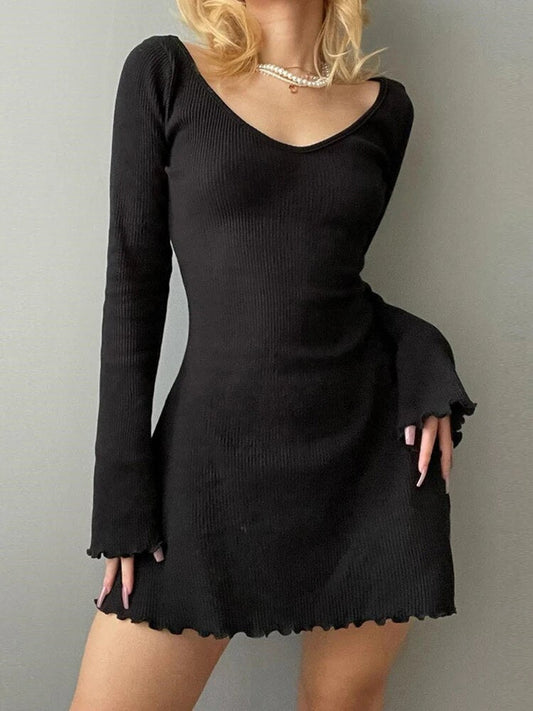 Ophelia - Elegantes Strickkleid für Frauen
